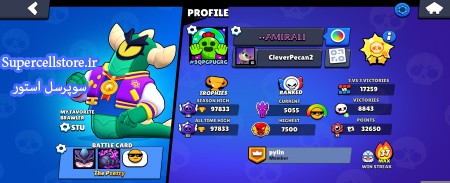 خرید و فروش اکانت کلش رویال