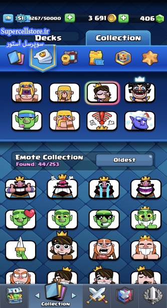 خرید و فروش اکانت کلش رویال