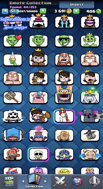 خرید و فروش اکانت کلش رویال