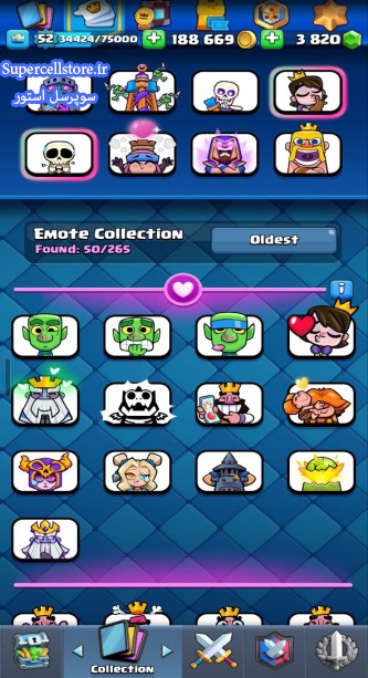 خرید و فروش اکانت کلش رویال