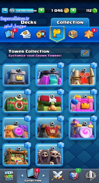 خرید و فروش اکانت کلش رویال