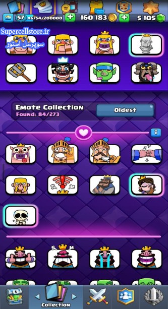 خرید و فروش اکانت کلش رویال