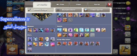 خرید و فروش اکانت کلش رویال