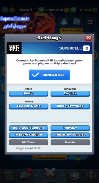 خرید و فروش اکانت کلش رویال