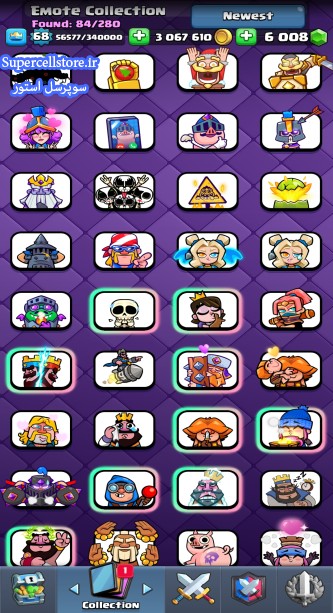 خرید و فروش اکانت کلش رویال