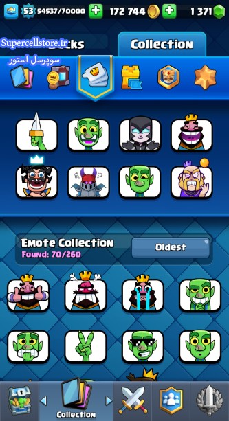 خرید و فروش اکانت کلش رویال