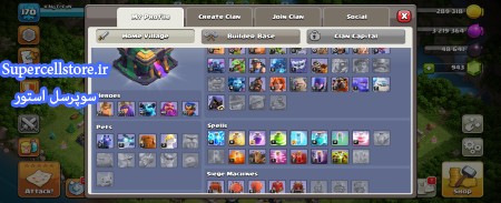 خرید و فروش اکانت کلش رویال