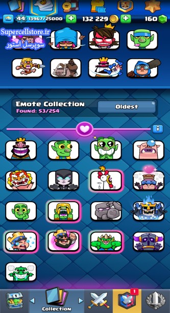 خرید و فروش اکانت کلش رویال