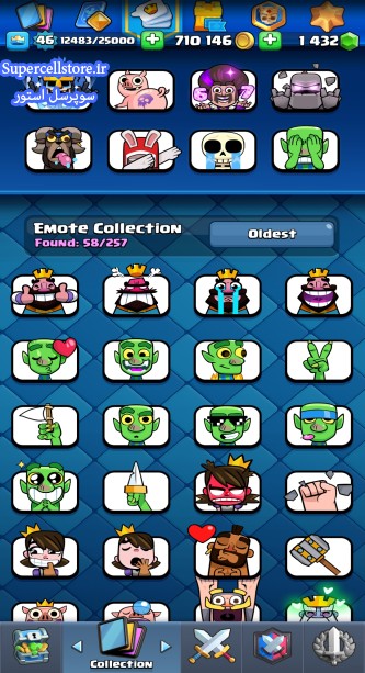 خرید و فروش اکانت کلش رویال