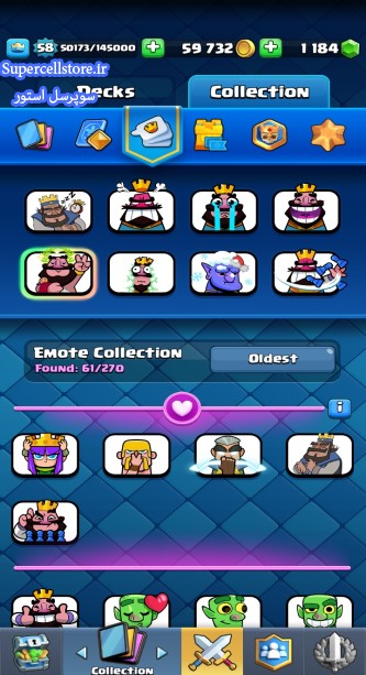 خرید و فروش اکانت کلش رویال